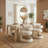 Trev Dining Set With Upholstered Chairs