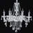 Ayushmaan 6 - Light Dimmable Crystal Empire Candle-Style Chandelier-439074262