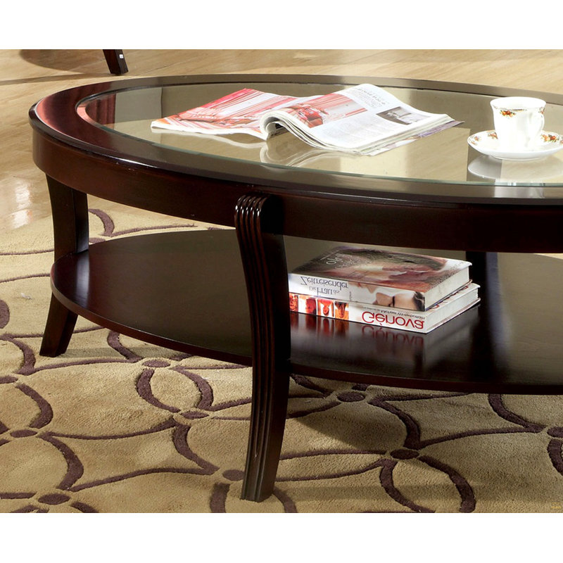 Oval Shape Coffee Table