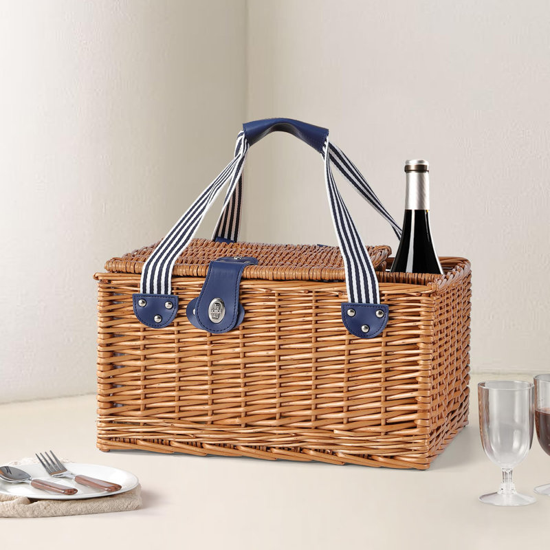 Wicker Picnic Basket