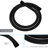 10 Inch Square Matte Black Dual Function Ceiling Mounted Shower System With - Scald Valve, Easy To Clean Nozzle, And Handheld Spray Mount Heads, Finish, Balanced Rainfall Pattern, Cleaning