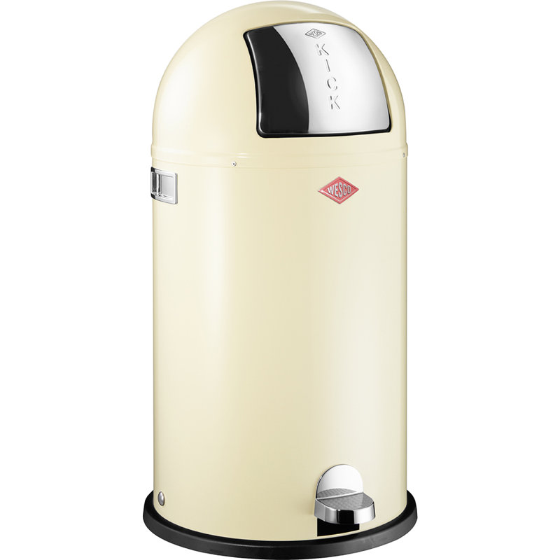 Kickboy 40L Bin, Almond