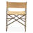 Medeiros 19" Director's Chair In Leather-1349078036