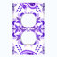 Patterned 1 - Gang Toggle Light Switch Standard Wall Plate