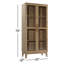Malone Solid Wood Accent Cabinet