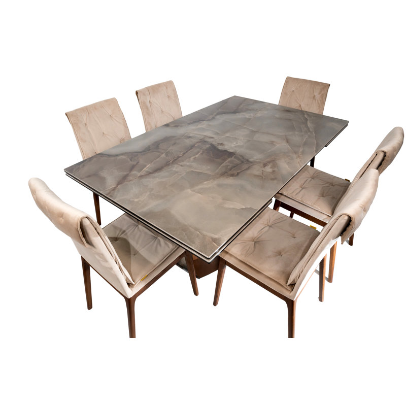 Anaelle 6 - Person Dining Set