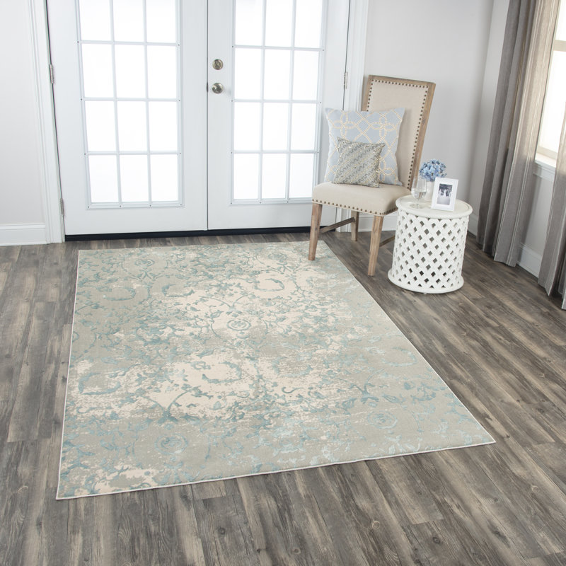 Carey Floral Indoor Rug, Rectangle 8'6" x 11'10"