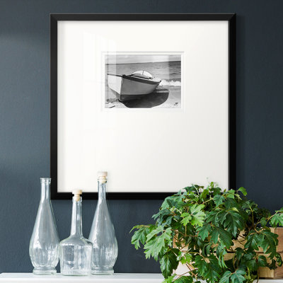 Chamisa Vintage Row bateau II, reproduction d'art encadrée