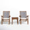 Arnot 2-Person Eucalyptus Patio Seating Group