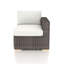 Chaise de terrasse avec coussins Sunbrella Marfik-1058988923