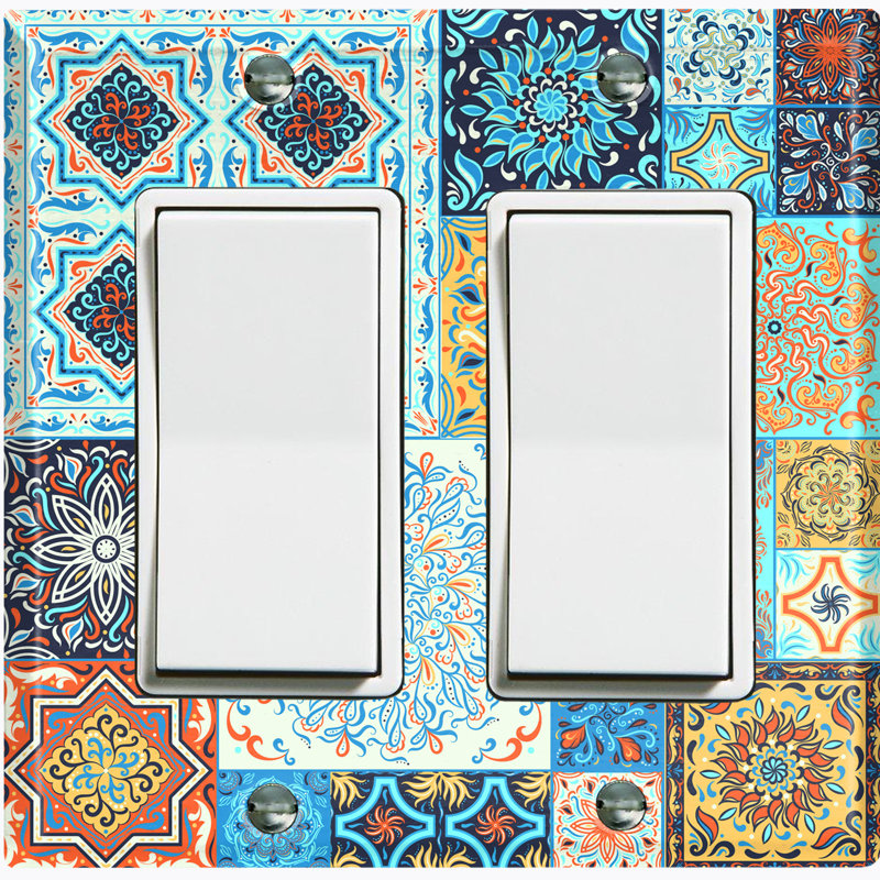 Patterned Rocker Standard Wall Plate