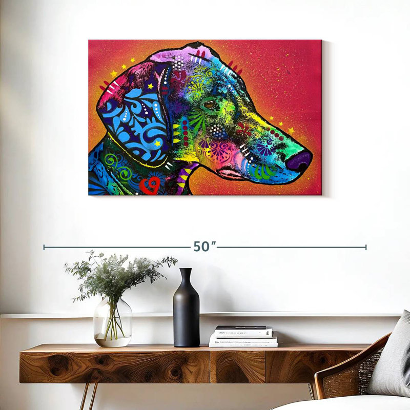 Brampt Watching Your Back, 24" H x 36" W