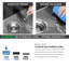 21 Black Stainless Steel Kitchen Bar Sink 21X20 Black Kitchen Sink Workstation, Scamall 16 Gauge Stainless Steel Topmount Single Bowl Drop In Sinks 10'' Deep Bowl Sinks