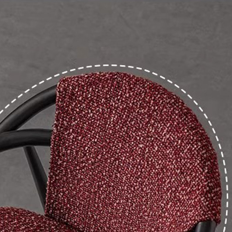 Chaise longue ergonomique en molleton agneau