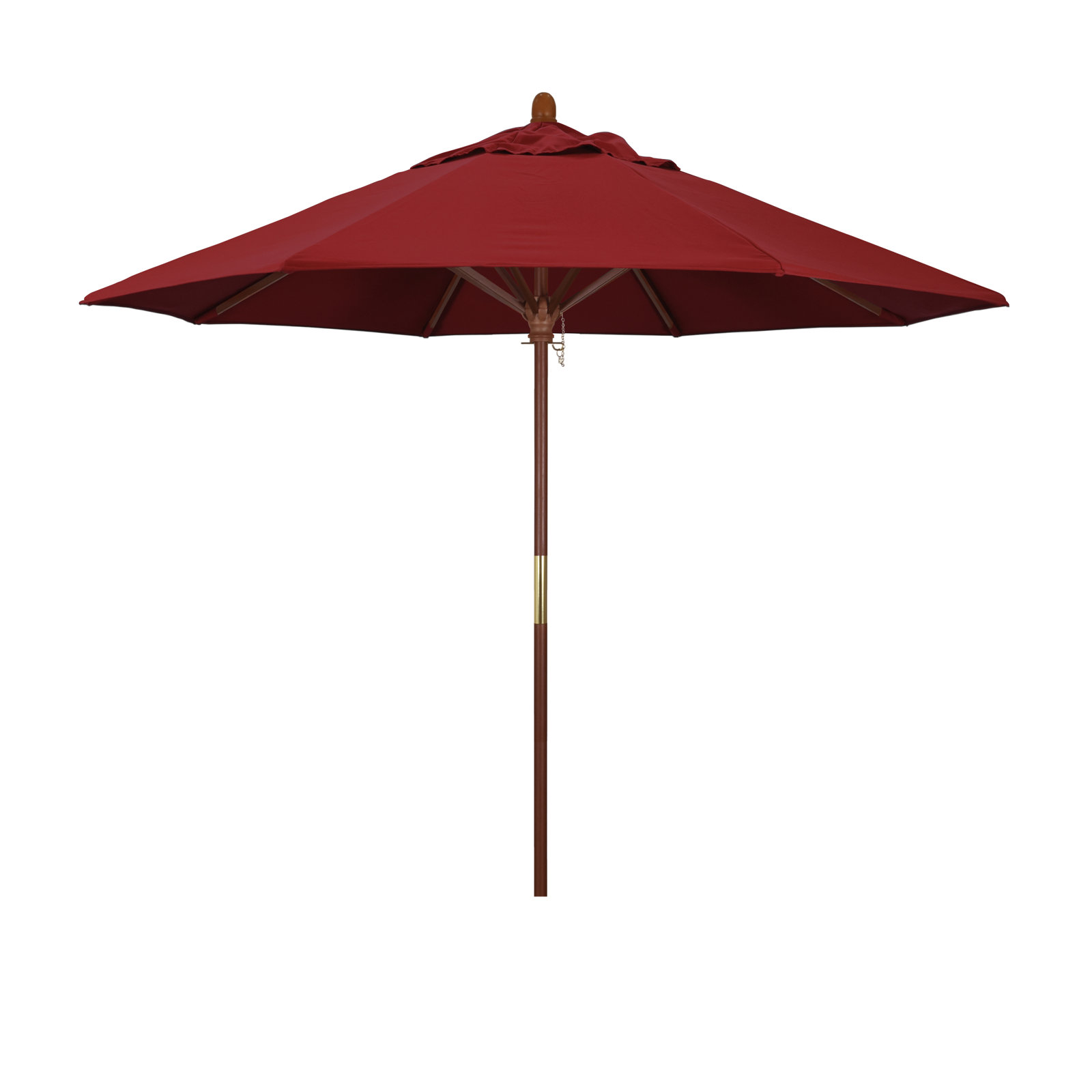 Manford 108'' Outdoor Umbrella, Red - Pacifica