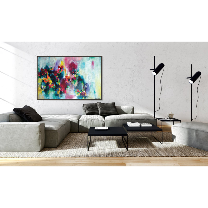 Fae Flowers by Amira Rahim - Print on Canvas, 102cm H x 152cm W x 3.8cm D