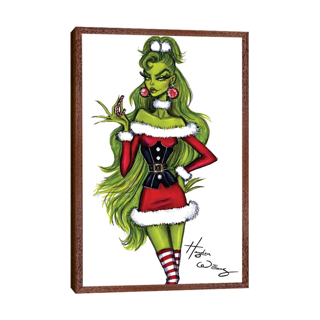 Leinwandbild Grinch Glam von Hayden Williams