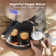 The 2-in-1 LED Display Screen Espresso Coffee Maker Machine with Brewer & Frother