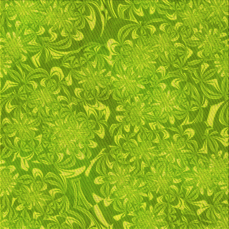 Floral Indoor Rug, Square 3'