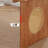 Brown Rectangular Solid Wood + Rattan Dining Table-737357105