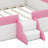 Upholstered Daybed With Fence And Stairs-67056431