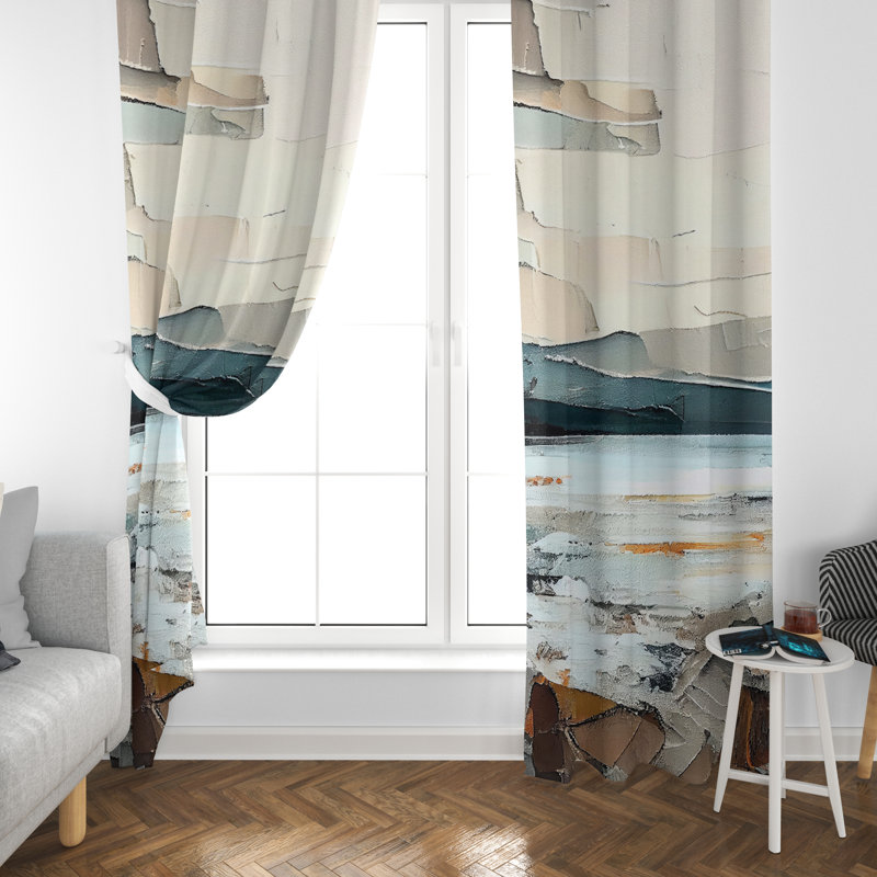 Kalie Room Darkening Curtain, 20" W x 82" L