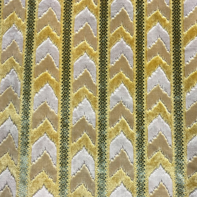 Cut Velvet | Sienna Fabric_SIENNA, Canary