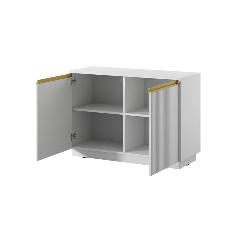 Azhari 104cm Sideboard, White