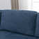 Bridgeview 109.8" Wide Chenille fabric Cushion Back Upholstered Sofa & Chaise Solid Wood Frame