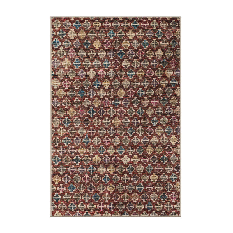 Tapis abstrait moderne 4894, Rectangle 7 pi x 10 pi