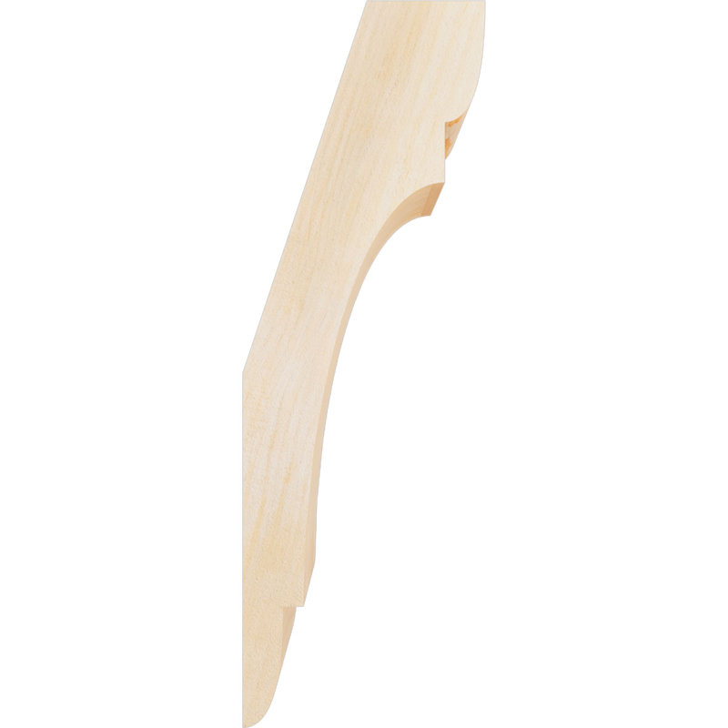 Attelle de genou olympique, Sapin de Douglas, Sciage brut, H 18 po x l 4 po x P 6 po