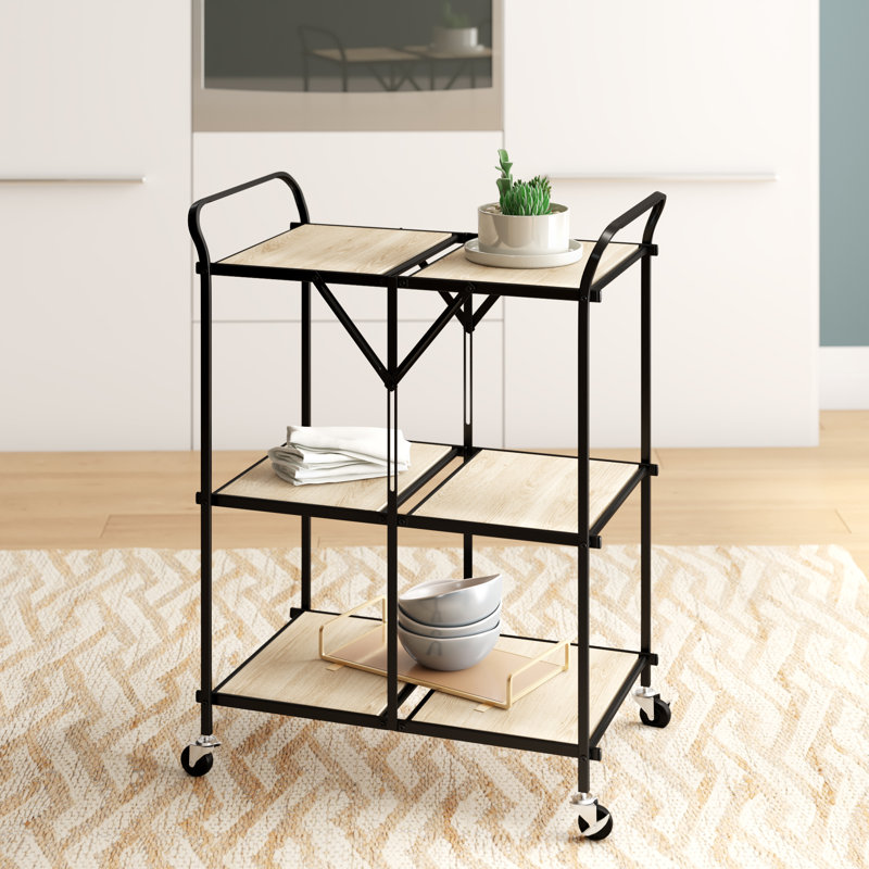 Pellenberg Wood Kitchen Cart