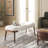 Lebna Velvet Upholstered Bench