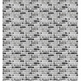 3D Brick Effect Wall Panels - Lightweight Styrofoam - Set of 9 Large Panels (20"x40") Covers 48 sq ft - Apply with Wall Adhesive - DIY Home Wall Cladding