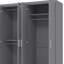 6 Door Wardrobe With Mirror-1657570586