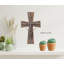 Croix murale en bois rustique de 18 po de hauteur