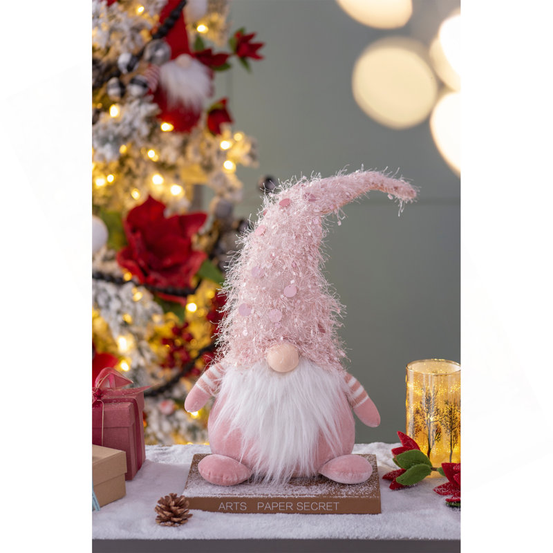 Décoration gnome en tissu 8,7 po x 5,9 po x 22,4 po