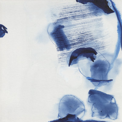 Minimalist Blue And White II by Jodi Fuchs - Wrapped Canvas Painting