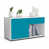 Turquoise / Matte White