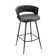 Kymberlynn Swivel Upholstered Low Back Bar & Counter Stool With Metal Frame