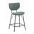 Dawlish Contemporary Modern Faux Leather Split-Back Upholstered Counter Height Barstool-742066177