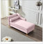 Chaise longue moderne avec revêtement en velours-93932694