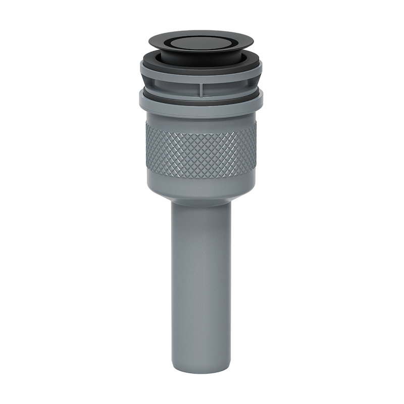 Drain escamotable Dearborn Universal, Noir mat