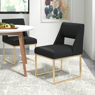 Chaise en similicuir Jayce Stefania
