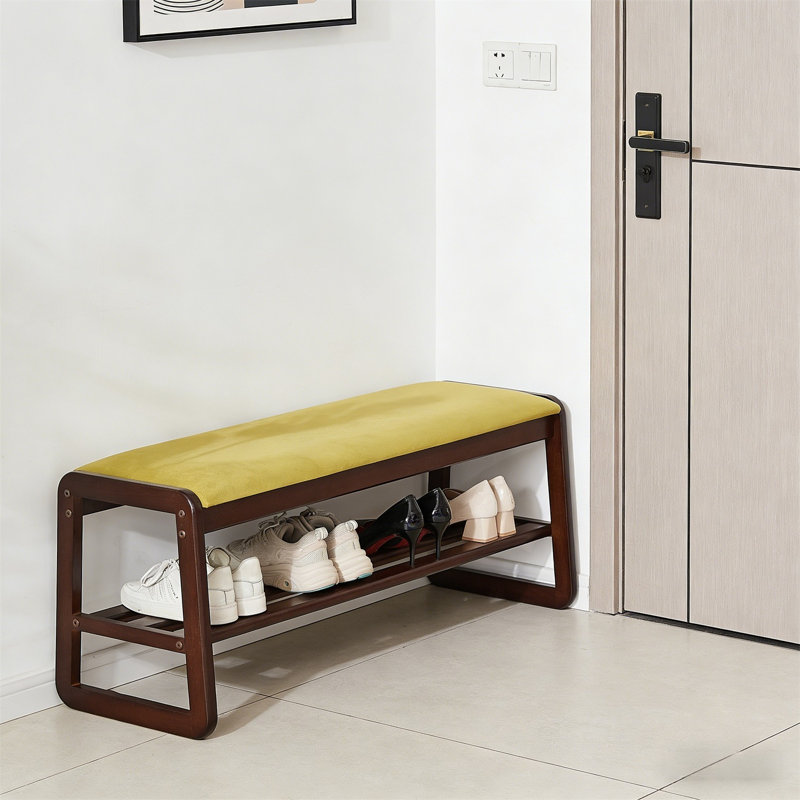 Range-chaussures en bois de qualité supérieure pour la maison, 39,4 po H x 16,5 po L x 14 po P