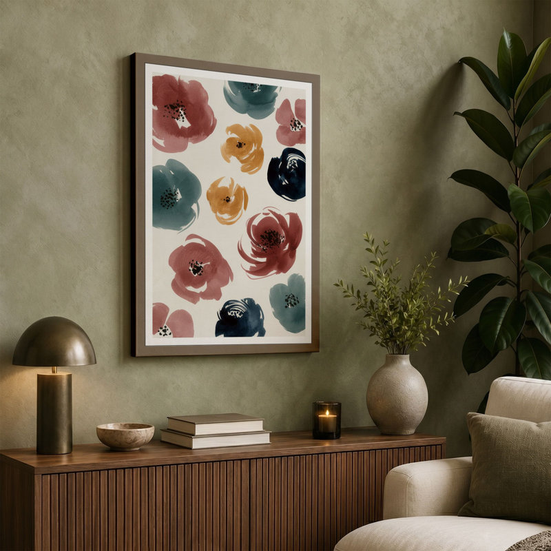 Print, 18x12 - 45.7 x 30.5 cm, Teal Border