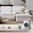 Cloudrest Down-Filled Sectional Sofa with Removable Covers and Storage Function-118216718