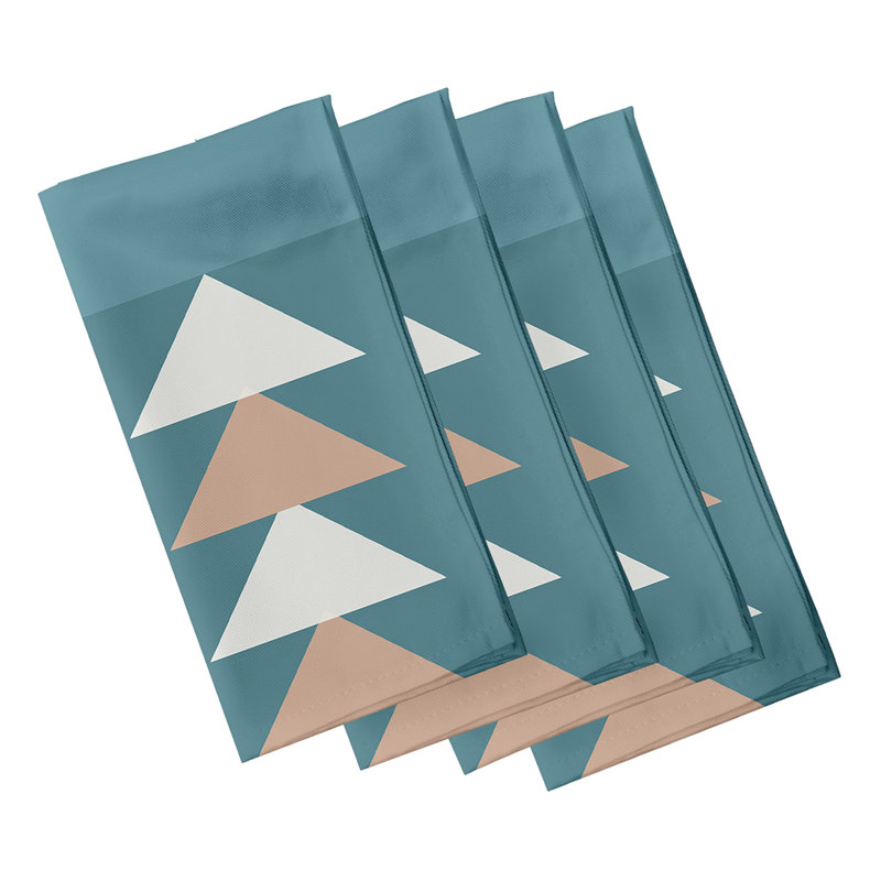 Serviette Sagebrush, L 18 po x L 18 po, Bleu sarcelle