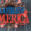 Décoration murale patriotique / américaine «God Bless America»