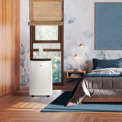 Tcl Q-series Dual Hose Portable Smart Inverter Air Conditioner In White